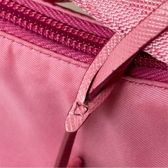 PRADA Nylon Re-Edition 2000 Tessuto Hobo Mini Bag in Begonia Pink - Picture 9 of 12